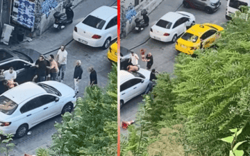 Beyoğlu Motosiklet Çarpışması