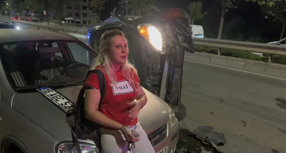 alkollü kadın sürücü