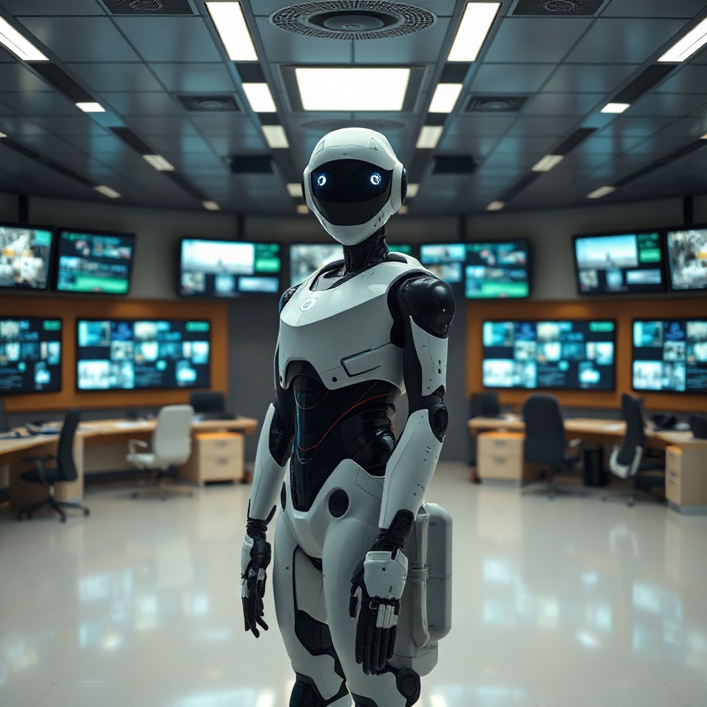 güvenlik robotları