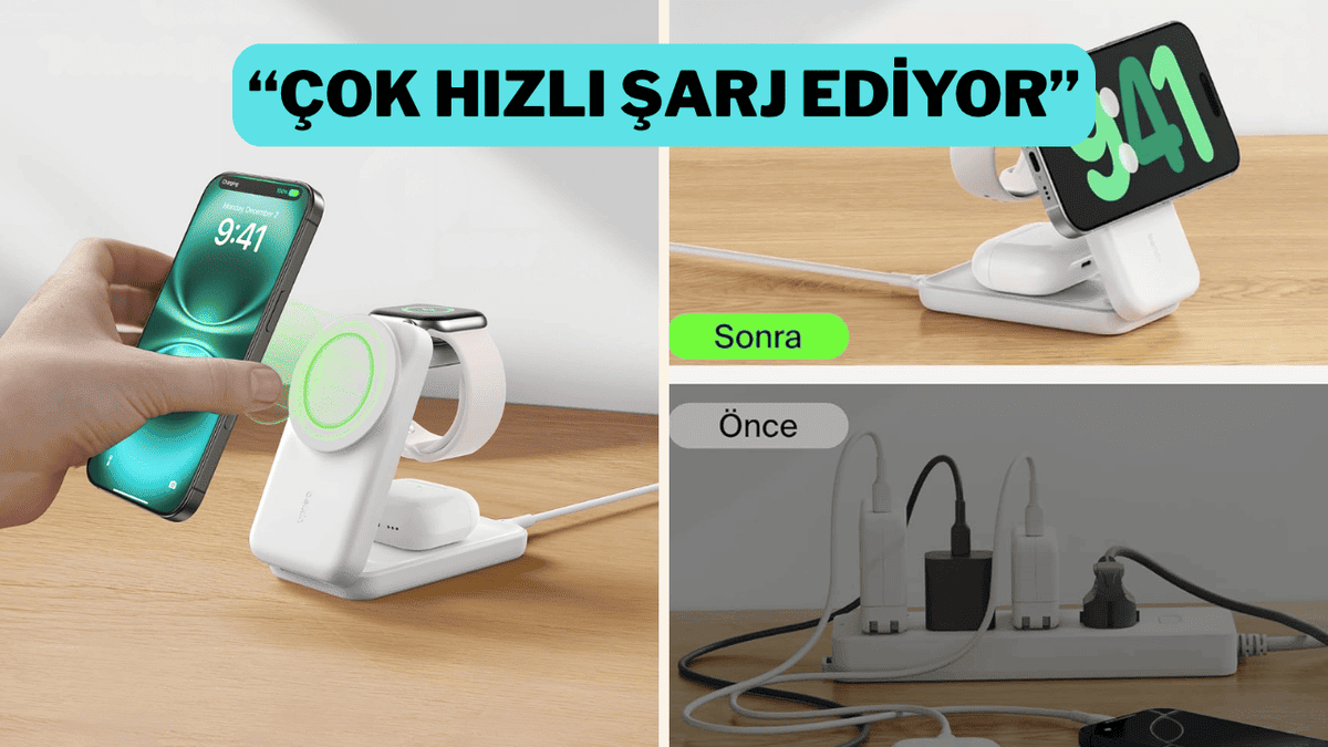 UltraCharge 3'ü 1 Arada